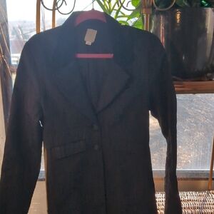 Wah Arizona Maker Vintage Black Blazer Sz 10